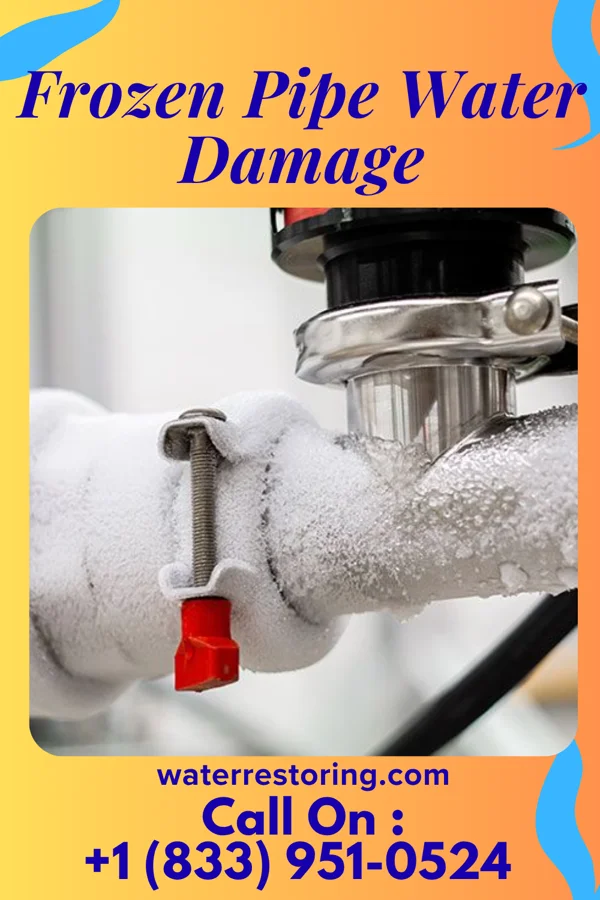 Frozen Pipe Water Damage in Yetter, IA